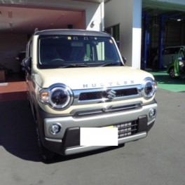 ハスラーＪスタイルターボ　納車式です。