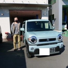 ハスラーXターボ　納車式です！