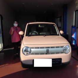 ラパン納車式です！
