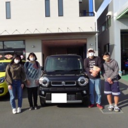 ハスラー　納車式です！