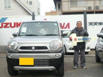 神戸市S本様ハスラー納車式！