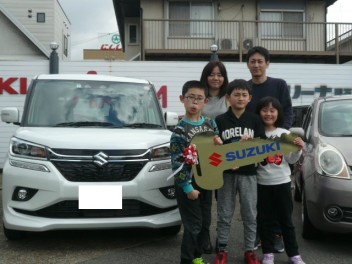 加古川市Ｔ様ソリオＢＡＮＤＩＴ納車式！