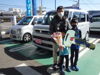 M様ご納車ありがとうございます