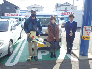 A様ご納車おめでとうございます！