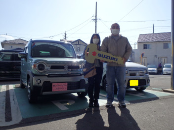 T様ご納車おめでとうございます！