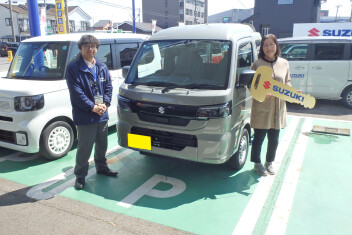 F様納車おめでとうございます！