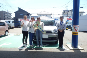 I様ご納車おめでとうございます！