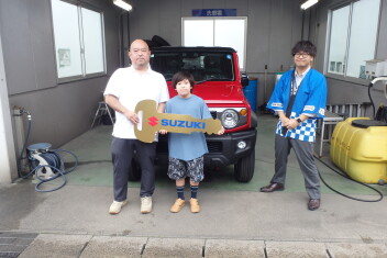 O様納車おめでとうございます！