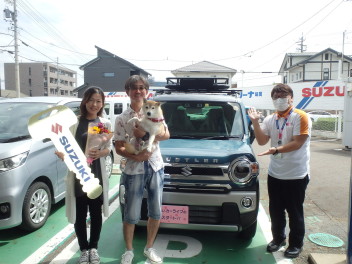 Ａ様ご納車おめでとうございます！