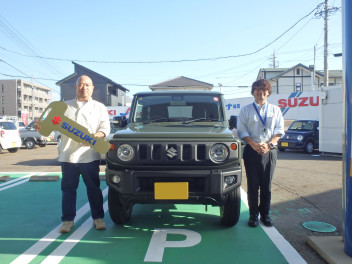 O様ご納車おめでとうございます！