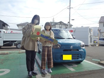 Ａ様ご納車おめでとうございます！