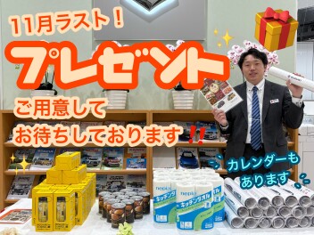 11月のキャンペーン残りわずか！ご試乗いかがですか？☆