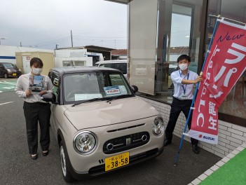 新しい仲間、ラパンＬＣ誕生しました！