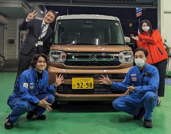 新型スペーシア試乗車、入りました！