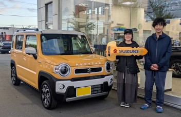 祝！ハスラーご納車おめでとうございます！