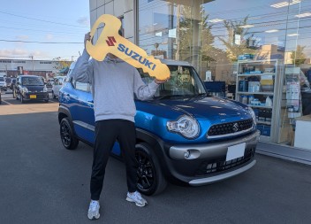 祝！クロスビーご納車おめでとうございます！