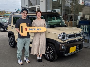 祝！ハスラーご納車おめでとうございます！