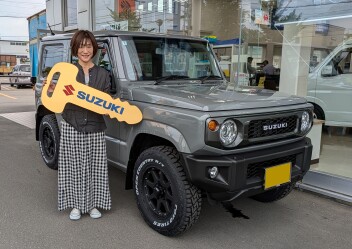 祝！ジムニーご納車おめでとうございます！