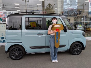 祝！スペーシアギアご納車おめでとうございます！