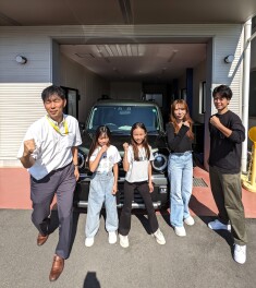 ハスラ－タフワイルド納車です。