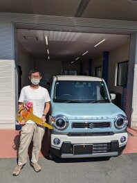 ハスラ－納車です