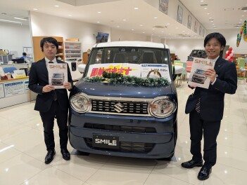 新型ワゴンRスマイル発売しました。