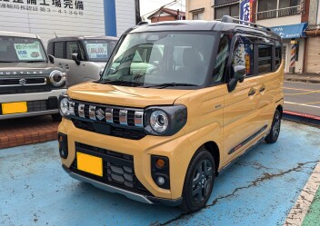 新車スペーシアギアのご納車です