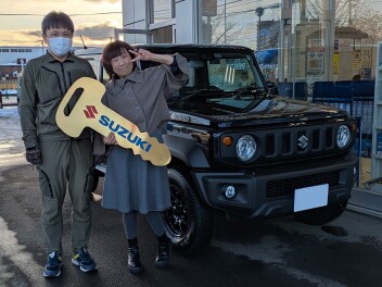祝！ジムニーシエラご納車おめでとうございます！
