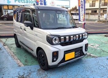 新車スペーシアギアのご納車です