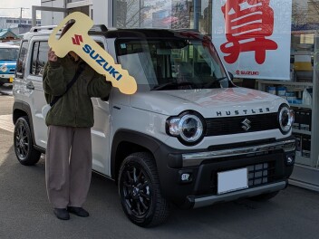 祝！ハスラータフワイルドご納車おめでとうございます！
