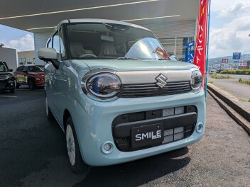 NEW!!試乗車　特別試用車『ワゴンRスマイル　クリームコーデ』入庫しました！！