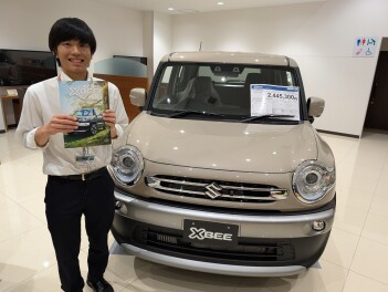 人気のクロスビー早納展示車ございます！
