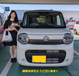 ワゴンRスマイル納車させていただきました！