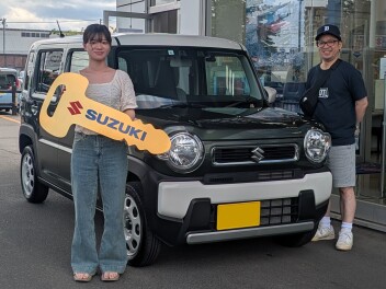 祝！ハスラーご納車おめでとうございます！
