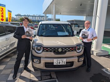 新型クロスビー試乗車入りました。