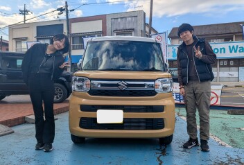 新車スペーシアのご納車です