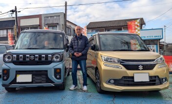 新車スペーシアギアのご納車です