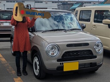 祝！ラパンLCご納車おめでとうございます！