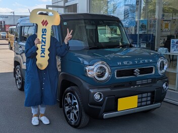 祝！ハスラーご納車おめでとうございます！