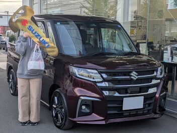 祝！ソリオご納車おめでとうございます！