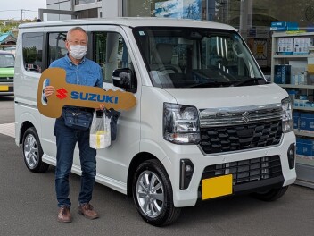 祝！エブリイワゴンご納車おめでとうございます！