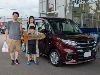 祝！ソリオご納車おめでとうございます！