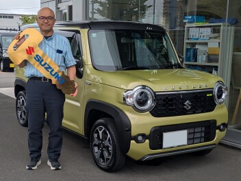 祝！新型ハスラーご納車おめでとうございます！
