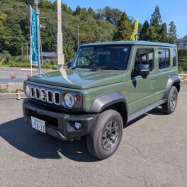 なんと！！　ジムニーノマド（５ドア）の試乗車が届きました☆