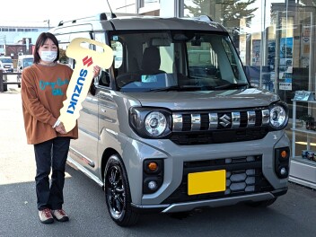 祝！スペーシアギアご納車おめでとうございます！