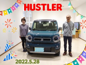 新車ハスラーご納車致しました！
