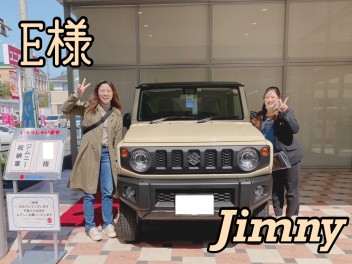 ★E様ジムニーご納車です★