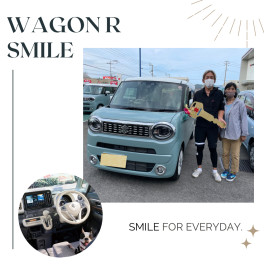 Ｉ様のワゴンRスマイルを納車しました！