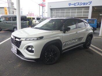 今週末はぜひフロンクス★Night Metal★スタイルの試乗へ