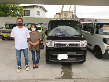 スペーシア納車おめでとうございます